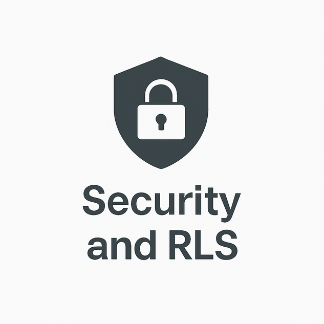 Security and RLS